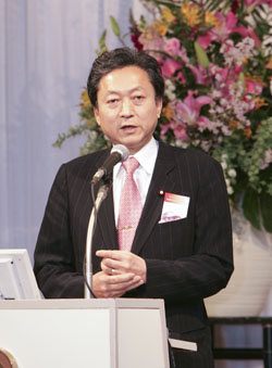 Greeting of Mr. Yukio Hatoyama