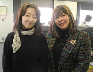 小椋さんとナミねぇのツーショット
