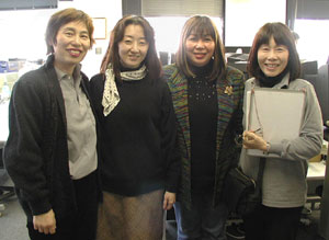 小椋さん、ナミねぇ、通訳者