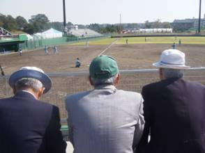 愛媛県選手団の会長さん達