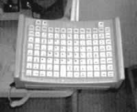 谷井さんのキーボードの写真